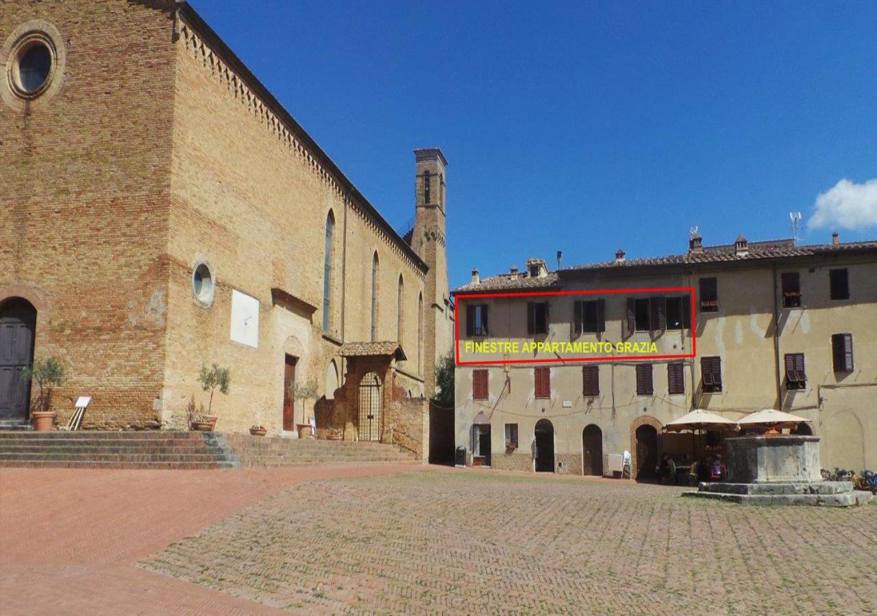 Caratteristico Appartamento Grazia Centro Storico San Gimignano Eksteriør billede